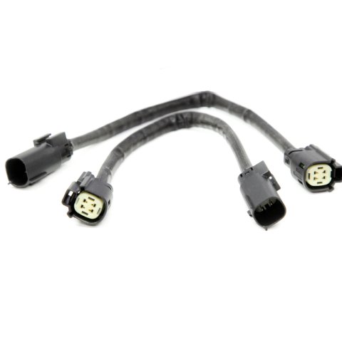 BBK 11-14 Mustang V6 GT Rear O2 Sensor Wire Harness Extensions 12 (pair) thumbnail 3