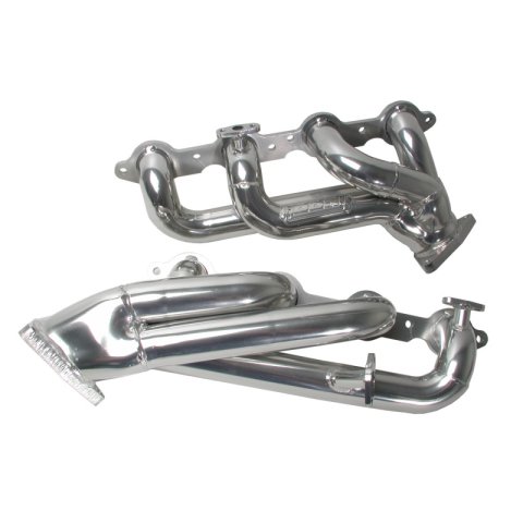BBK 99-04 GM Truck SUV 4.8 5.3 Shorty Tuned Length Exhaust Headers - 1-3/4 Silver Ceramic thumbnail 2