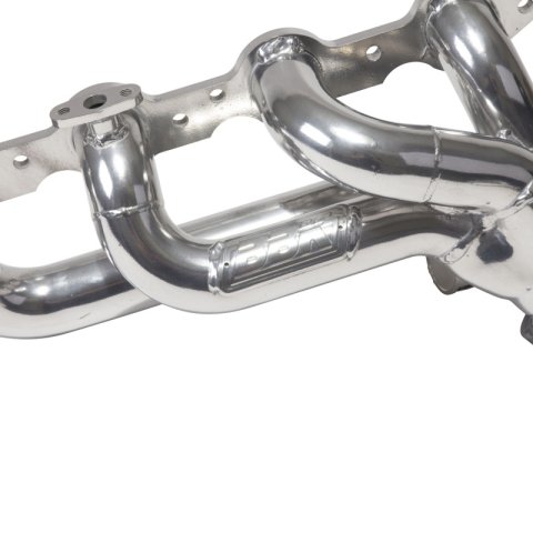 BBK 99-04 GM Truck SUV 4.8 5.3 Shorty Tuned Length Exhaust Headers - 1-3/4 Silver Ceramic thumbnail 6