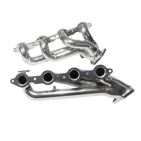 BBK 99-04 GM Truck SUV 4.8 5.3 Shorty Tuned Length Exhaust Headers - 1-3/4 Silver Ceramic thumbnail 8