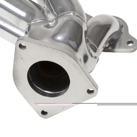 BBK 99-04 GM Truck SUV 4.8 5.3 Shorty Tuned Length Exhaust Headers - 1-3/4 Silver Ceramic thumbnail 9