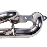 BBK 99-04 GM Truck SUV 6.0 Shorty Tuned Length Exhaust Headers - 1-3/4 Silver Ceramic thumbnail 6