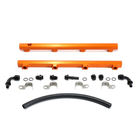 BBK 05-14 Dodge Hemi 5.7/6.1 High Flow Billet Aluminum Fuel Rail Kit (Non Trucks) thumbnail 1