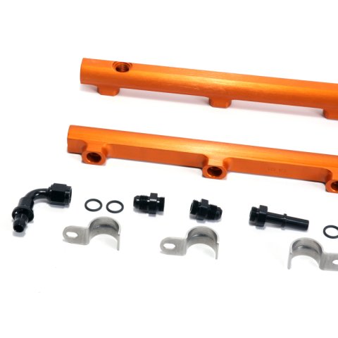 BBK 05-14 Dodge Hemi 5.7/6.1 High Flow Billet Aluminum Fuel Rail Kit (Non Trucks) thumbnail 2