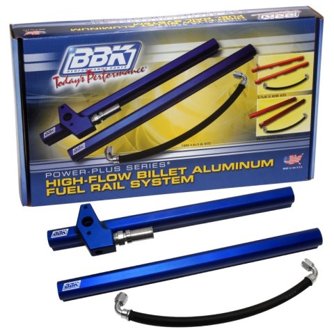 BBK 05-10 Mustang 4.6 GT High Flow Billet Aluminum Fuel Rail Kit thumbnail 6