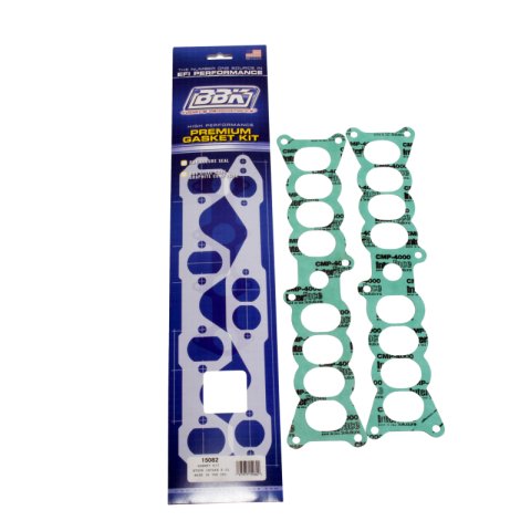 BBK 86-95 Mustang 5.0 Upper To Lower EFI Intake EFI Manifold Gasket Set Factory Ford thumbnail 4