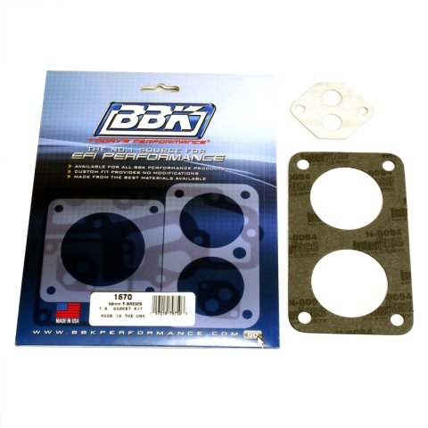 BBK 87-96 Ford F Series Truck Twin 56mm Throttle Body Gasket Kit thumbnail 2