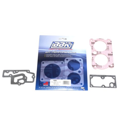 BBK 85-97 GM 305350 LT1 Twin 52mm Throttle Body Gasket Kit thumbnail 2