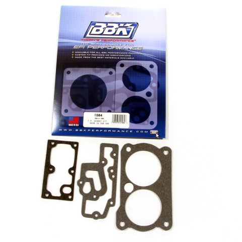 BBK 85-97 GM 305350 LT1 Twin 58mm Throttle Body Gasket Kit thumbnail 1