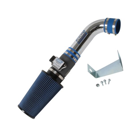 BBK 86-93 Mustang 5.0 Cold Air Intake Kit - Standard Style - Chrome Finish thumbnail 2