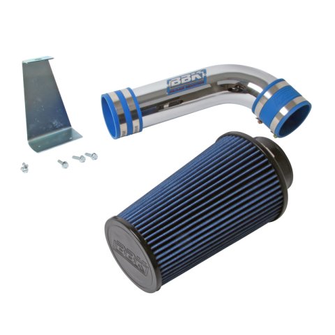 BBK 86-93 Mustang 5.0 Cold Air Intake Kit - Standard Style - Chrome Finish thumbnail 8