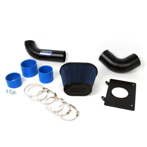 BBK 86-93 Mustang 5.0 Cold Air Intake Kit - Fenderwell Style - Blackout Finish thumbnail 1