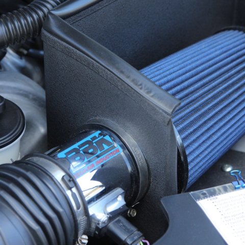 BBK 2010 Mustang 4.6 GT Cold Air Intake Kit - Chrome Finish thumbnail 6