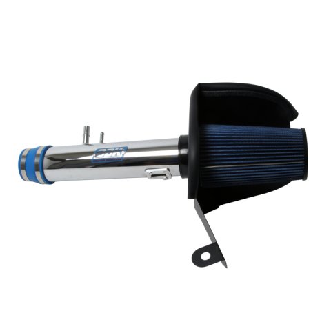 BBK 11-14 Mustang 3.7 V6 Cold Air Intake Kit - Chrome Finish thumbnail 1
