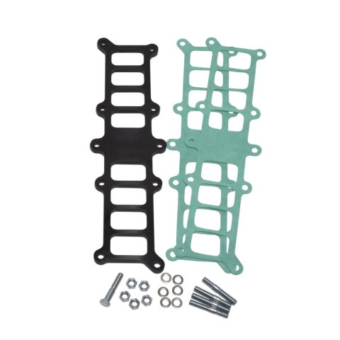 BBK 86-95 Mustang 5.0 Phenolic Manifold Spacer Kit Edelbrock Performer 3/8 thumbnail 1