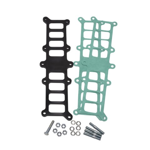 BBK 86-95 Mustang 5.0 Phenolic Manifold Spacer Kit Edelbrock Performer 3/8 thumbnail 2