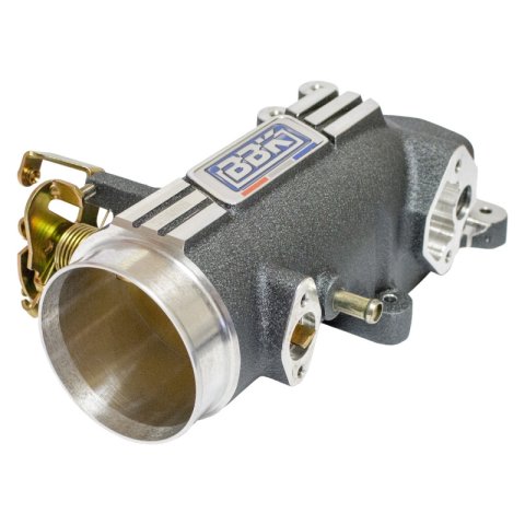 BBK 96-04 Mustang 4.6 GT 78mm Throttle Intake BBK Power Plus Series - Charcoal thumbnail 1