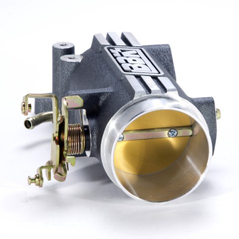 BBK 96-04 Mustang 4.6 GT 78mm Throttle Intake BBK Power Plus Series - Charcoal thumbnail 5