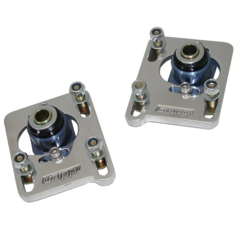 BBK 94-04 Mustang Caster Camber Plate Kit - Silver Anodized Finish thumbnail 1