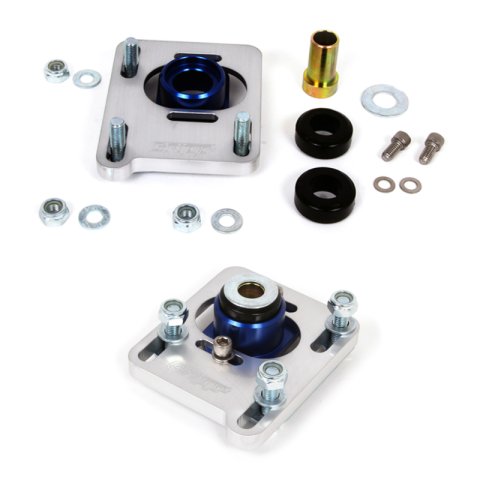 BBK 94-04 Mustang Caster Camber Plate Kit - Silver Anodized Finish thumbnail 4