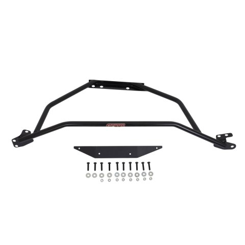 BBK 94-04 Mustang V6 GT Tubular Strut Tower Brace - Black Powdercoat Finish thumbnail 1