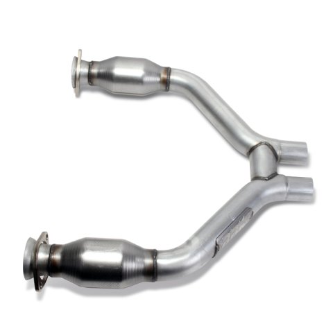 BBK 2015-16 Mustang V6 Short Mid H Pipe With Converters (To Be Used With 1642 Series Headers) thumbnail 2