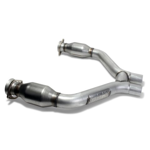 BBK 2015-16 Mustang V6 Short Mid H Pipe With Converters (To Be Used With 1642 Series Headers) thumbnail 5