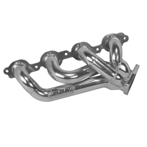 BBK 14-18 GM Truck 5.3/6.2 1 3/4in Shorty Tuned Length Headers - Polished Silver Ceramic thumbnail 5