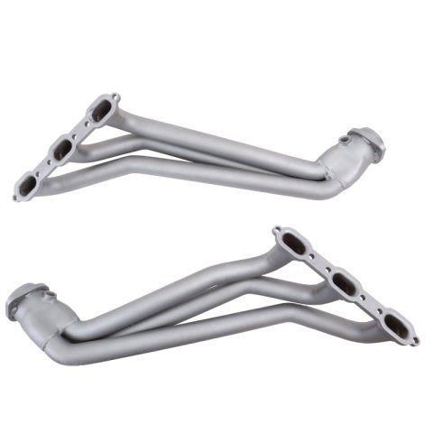 BBK 05-10 Dodge Challenger V6 Long Tube Exhaust Headers And Y Pipe And Converters - 1-5/8 Chrome thumbnail 9