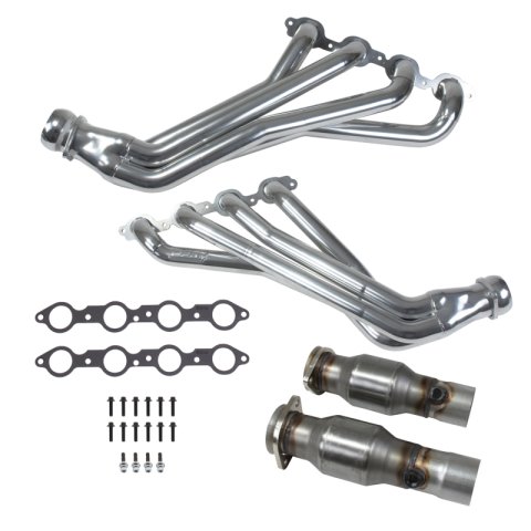 BBK 16-24 Chevy Camaro SS LT1 1-7/8 Headers w/High Flow Catalytic Converters (Silver Ceramic) thumbnail 1