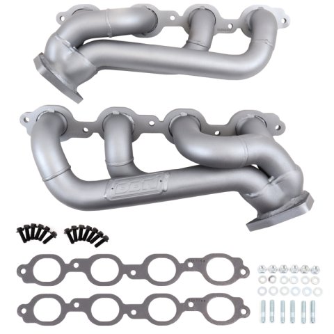 BBK 19-24 GM Full Size 5.3/6.2L Shorty Headers (Ti Ceramic) thumbnail 1