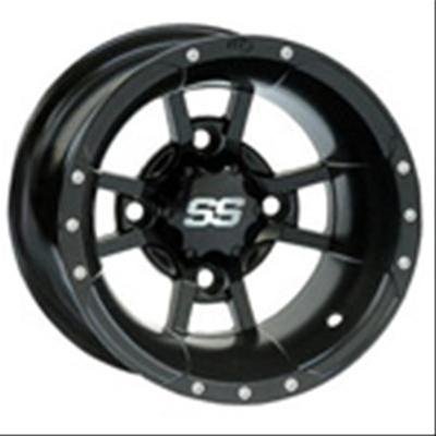 ITP SS 112 9x8 / 4x110 BP / 3+5 Offset Black Wheel thumbnail 1