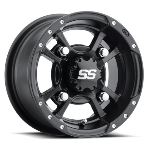 ITP SS 112 9x8 / 4x110 BP / 3+5 Offset Black Wheel thumbnail 2