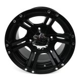 ITP SS 212 14x6 / 4x137 BP / 4+2 Offset Black Wheel thumbnail 1