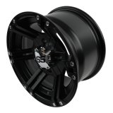 ITP SS 212 14x6 / 4x137 BP / 4+2 Offset Black Wheel thumbnail 3