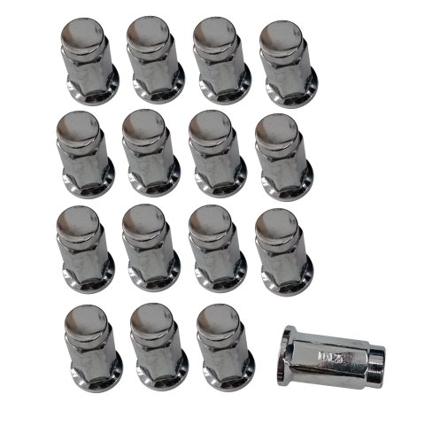 ITP Lug Nuts (Box) - 10mm Flat / 14mm Head - Chrome thumbnail 1