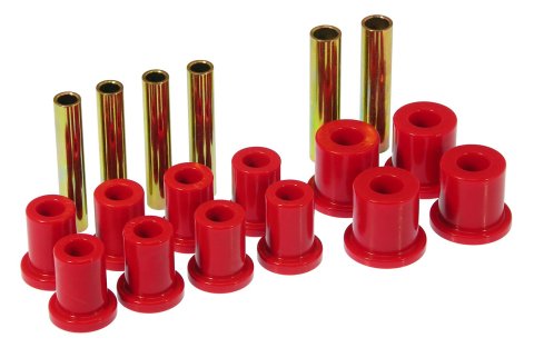 Prothane 71-87 GM K10-30 4wd Front Spring Bushings - Red thumbnail 1