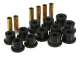 Prothane 73-87 GM Rear Spring & Shackle Bushings (w/ 1.75in Bushings) - Black thumbnail 1