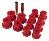 Prothane 62-67 Chevy Nova Mono Leaf Spring Bushings - Red thumbnail 1
