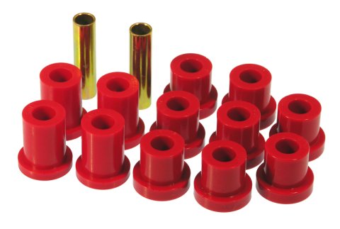 Prothane 56-57 Chevy Full Rear Spring Bushings - Red thumbnail 2