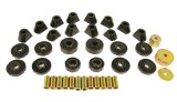 Prothane 67-72 Chevy K10 Blazer Body Mount Kit - Black thumbnail 2