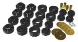 Prothane 81-91 Chevy K10 Blazer Body Mount Kit - Black thumbnail 2