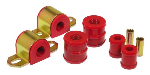 Prothane 67-81 Chevy Camaro/Firebird Rear Sway Bar Bushings - 13/16in 1-Bolt - Red thumbnail 1