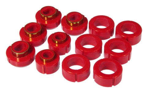 Prothane 82-04 GM 2/4wd S-Series Std Cab Body Mount - Red thumbnail 2