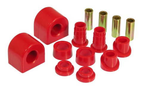 Prothane 88-96 Chevy Corvette Front Sway Bar Bushings - 24mm - Red thumbnail 1