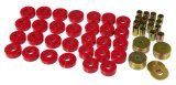 Prothane 65-67 GM Convertible Body Mount Kit - Red thumbnail 2