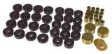 Prothane 65-67 GM Convertible Body Mount Kit - Black thumbnail 1