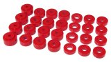 Prothane 68-72 GM Mid-Size Hardtop Body Mount - Red thumbnail 1