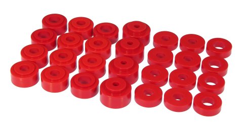 Prothane 68-72 GM Mid-Size Convert Body Mount - Red thumbnail 1