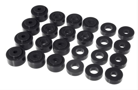 Prothane 68-72 GM Mid-Size Convert Body Mount - Black